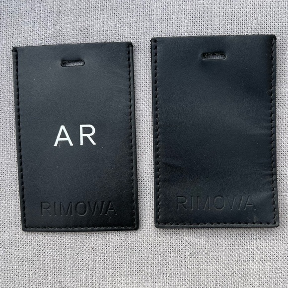 RIMOWA Handbags - Rimowa Luggage Tags Set Of 2